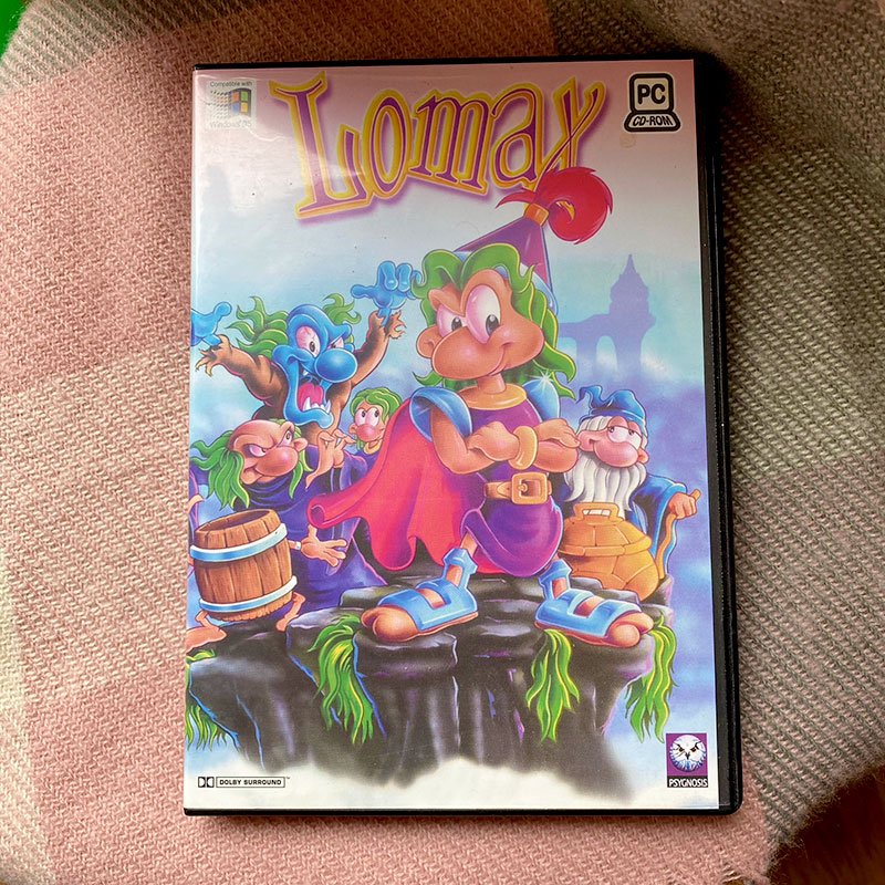 The Adventures of Lomax 90's PC Game Case